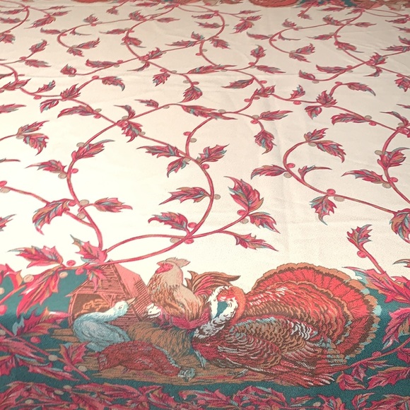 Holiday harvest  tablecloth great for  thanksgiving - Picture 2 of 6